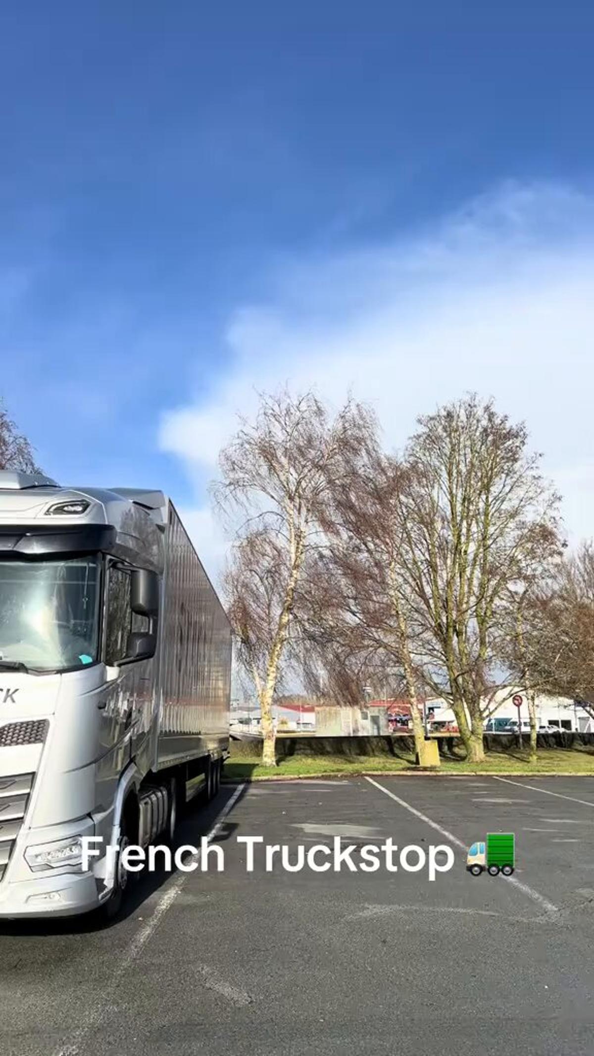 French Truckstops: Baguettes Replace Seats, Otherwise Familiar