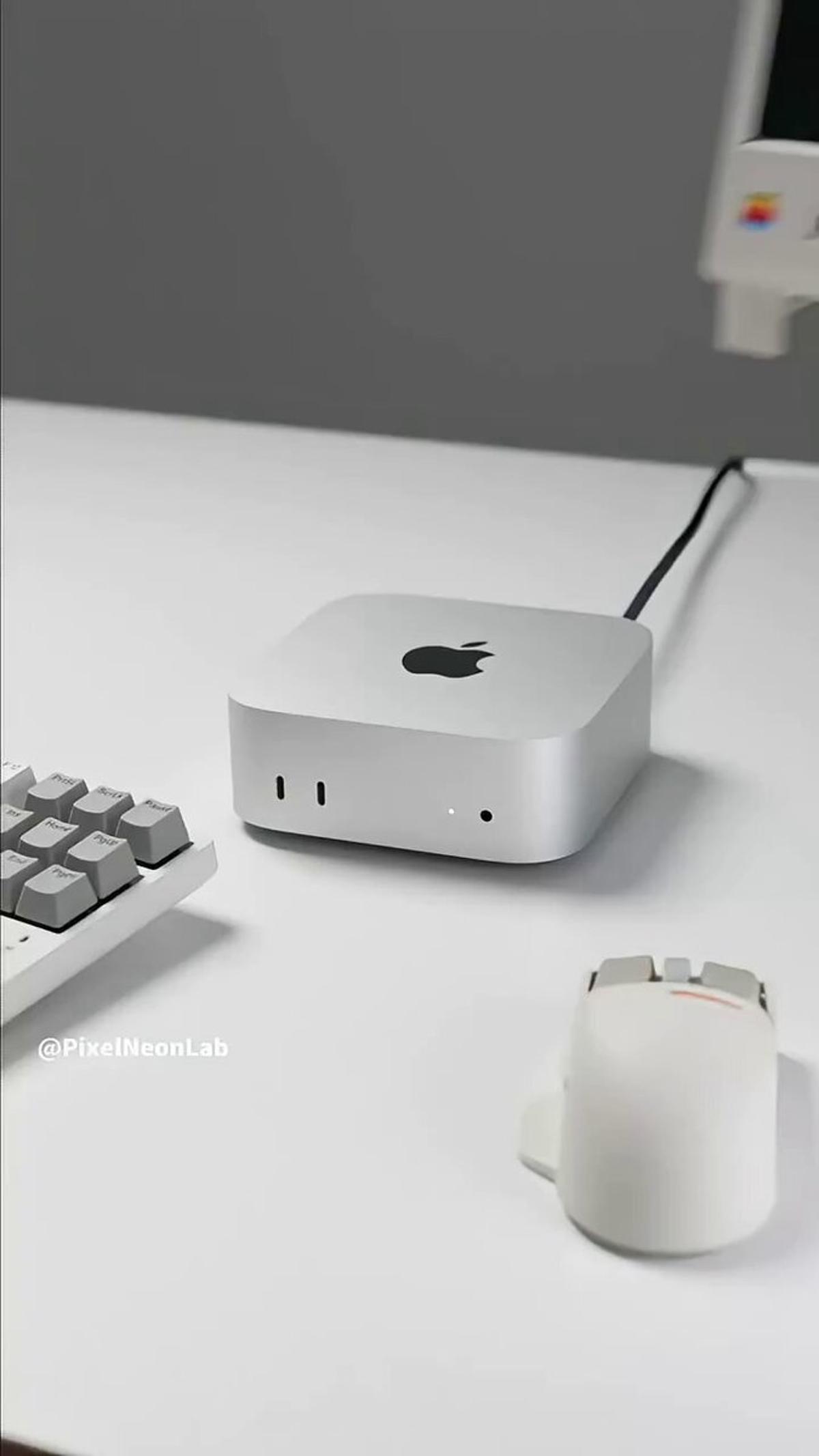 Dock Transforms Mac Mini Into Retro Macintosh Magic