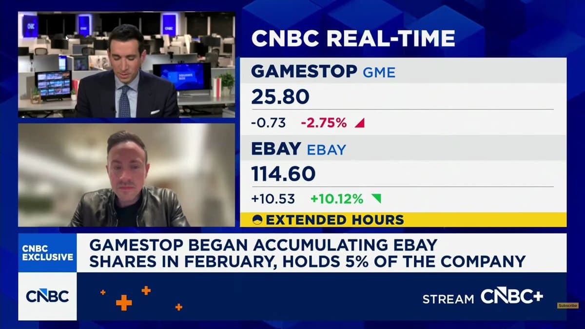 GameStop CEO Admits $14B Shortfall, Never Approached eBay