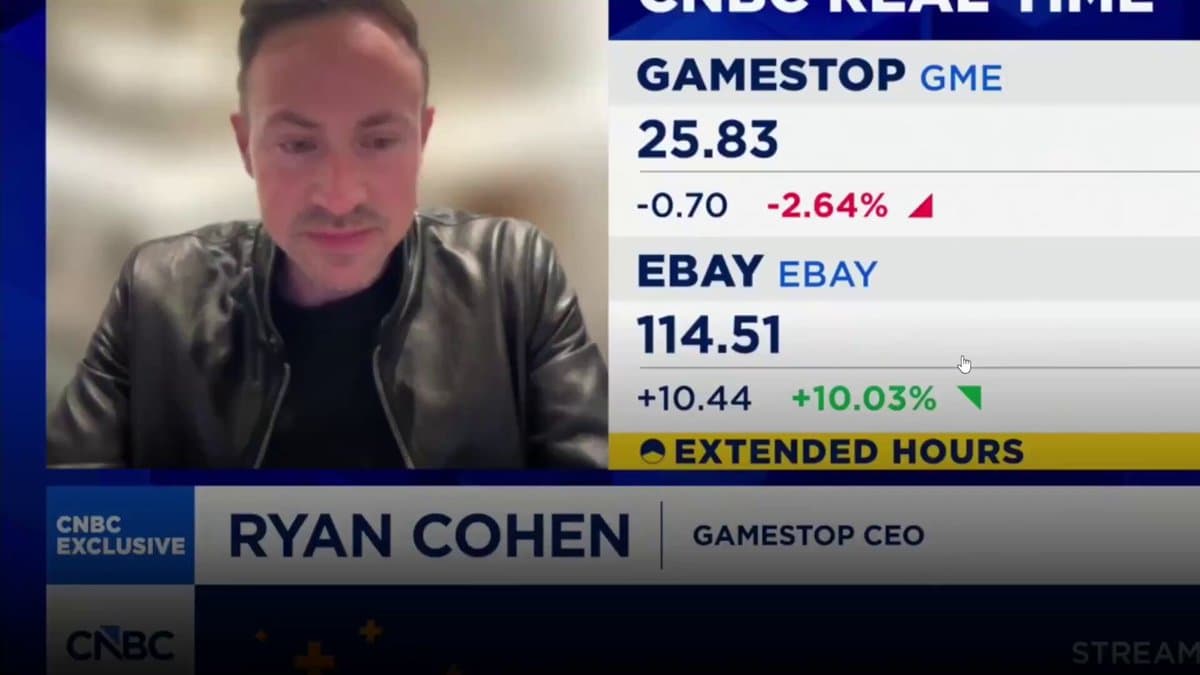 GameStop CEO’s CNBC Cameo: Vague, Awkward eBay Acquisition Answers