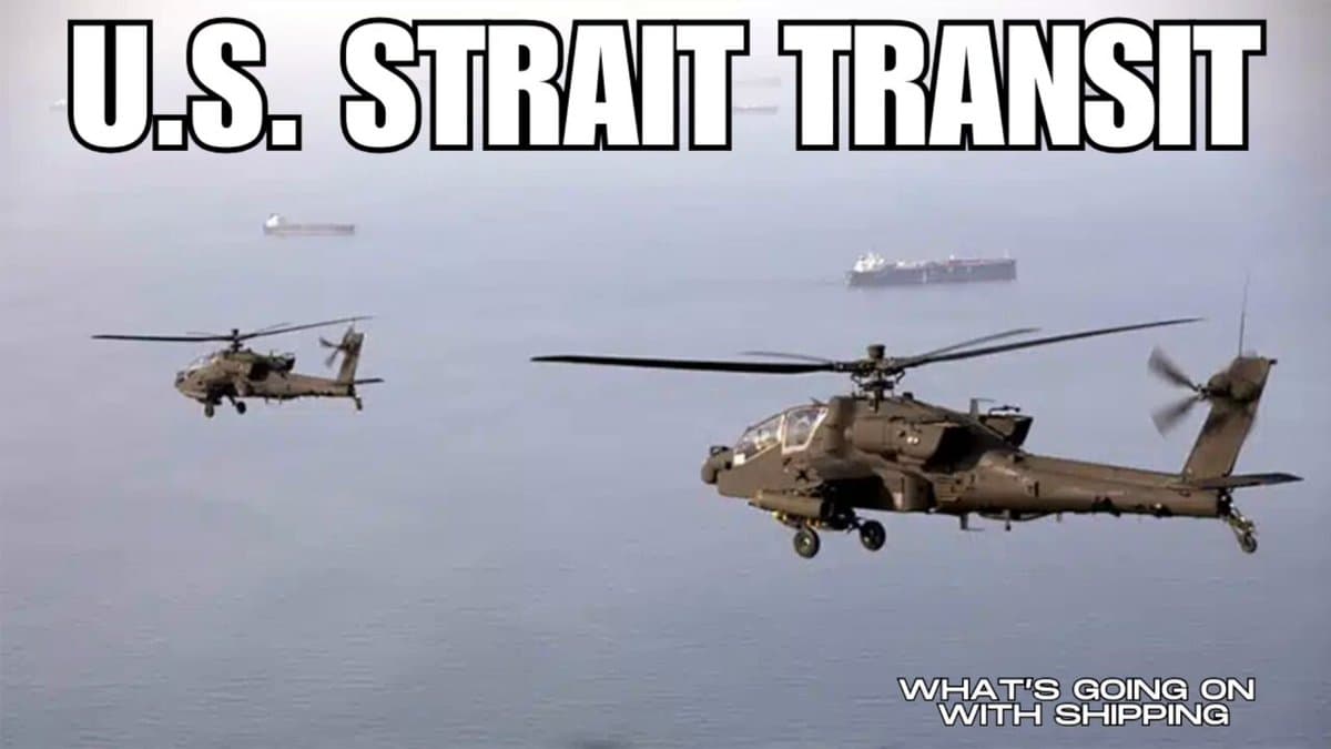 US Escorts Commercial Ships Through Strait Amid Iranian Threats