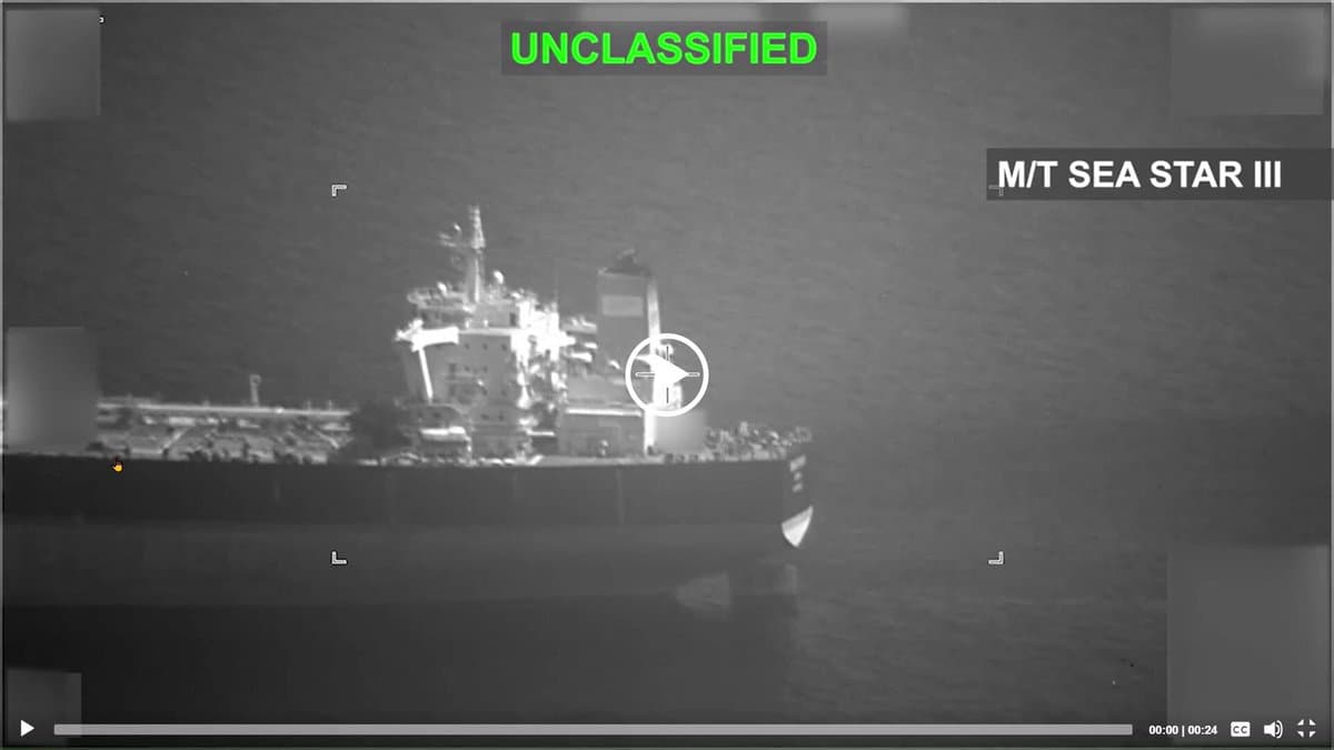 Three Iranian Tankers Struck, Showing Limited Speed and Damage