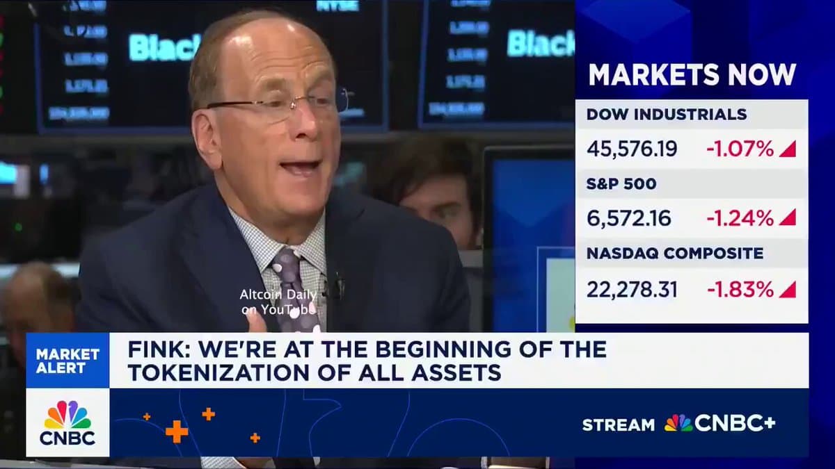 Stay Invested Through Market Cycles, Says BlackRock CEO