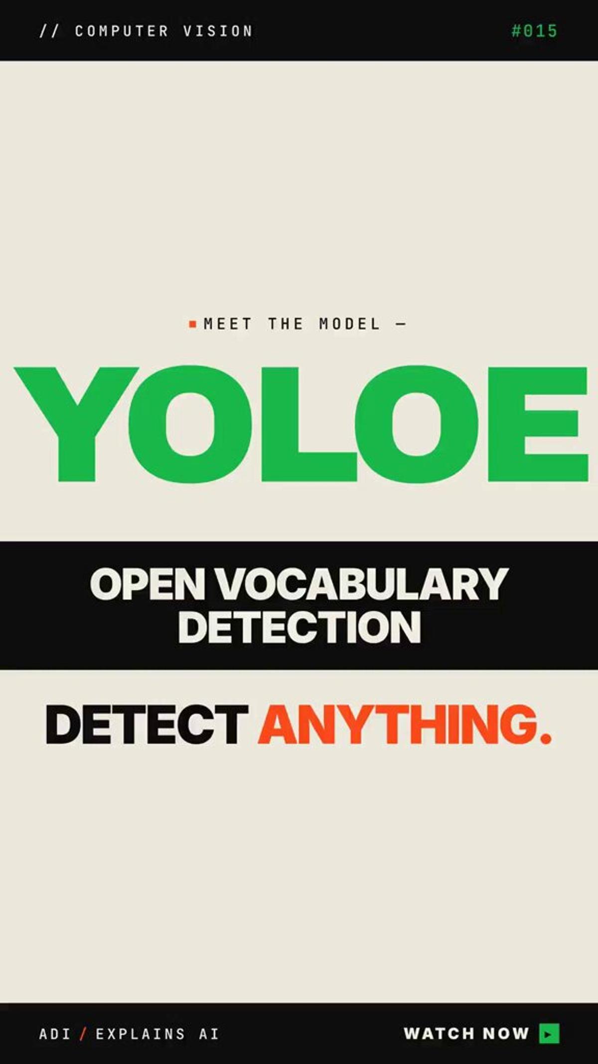 YOLOE Enables Zero‑Overhead Open‑Vocabulary Detection
