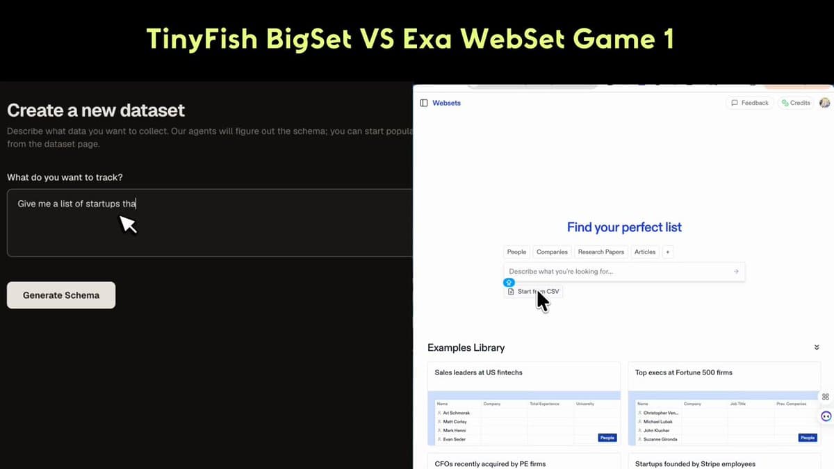 One Prompt, Structured Datasets: BIGSET AI Automates Web Data