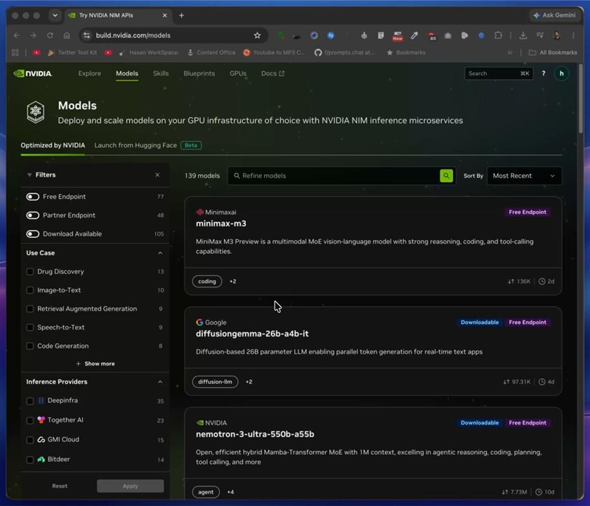 NVIDIA Launches Free, Unlimited AI API Platform