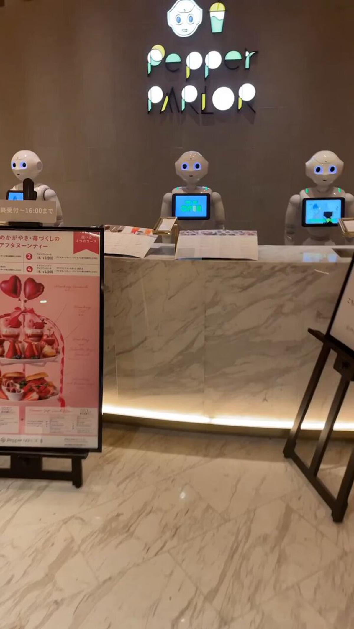 Tokyo Restaurant Replaces Wait Staff with Robots