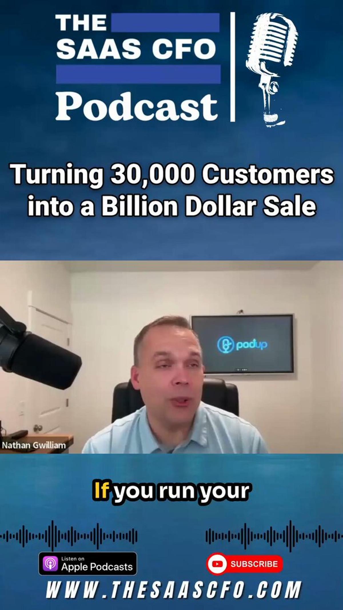 Billion‑Dollar Success Requires SaaS, Not Services