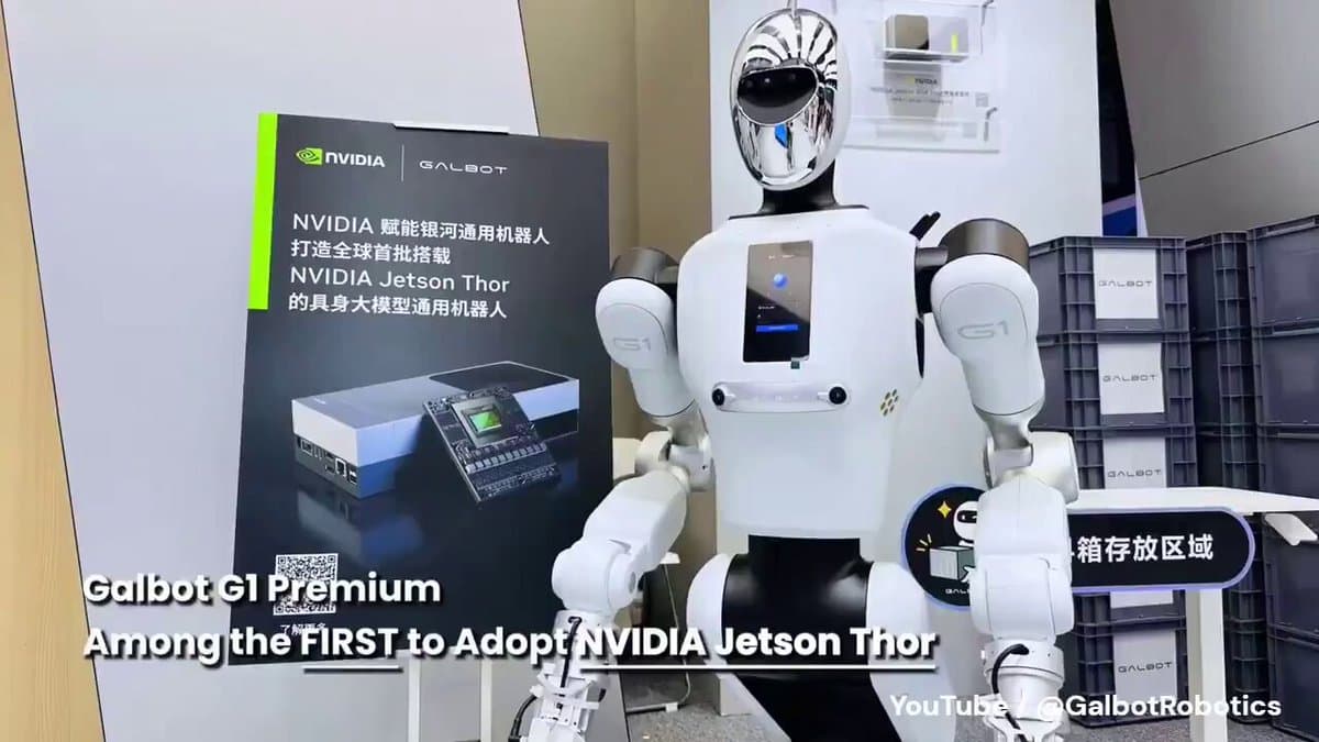 Jetson Thor Humanoid Robot Gains Full Autonomous Mobility