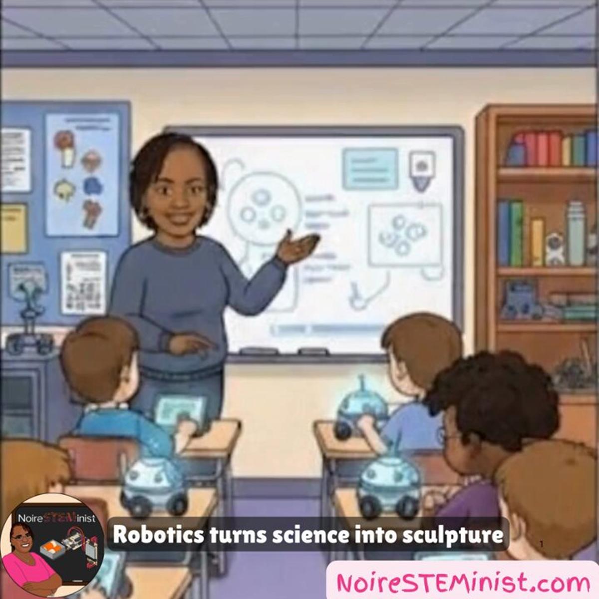 STEAM Empowers Robots: Professor Highlights Black Women Innovators