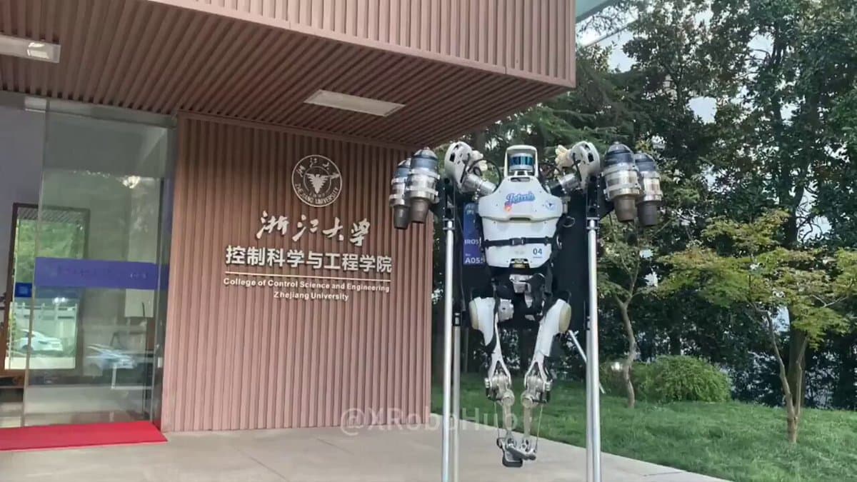 Zhejiang University Unveils Jet‑Powered Humanoid Robots