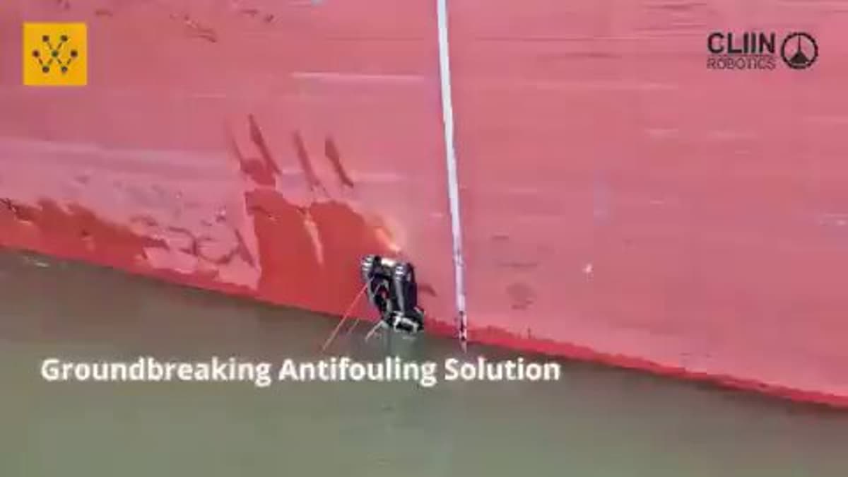 Robotic Hull Cleaner Tackles Biofouling in Oceans