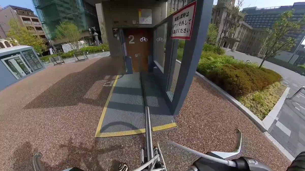 Underground Automated Bike Parking Vanishes Like Magic