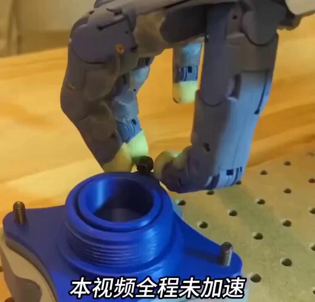 Robotic Hand Outpaces Human Reflexes