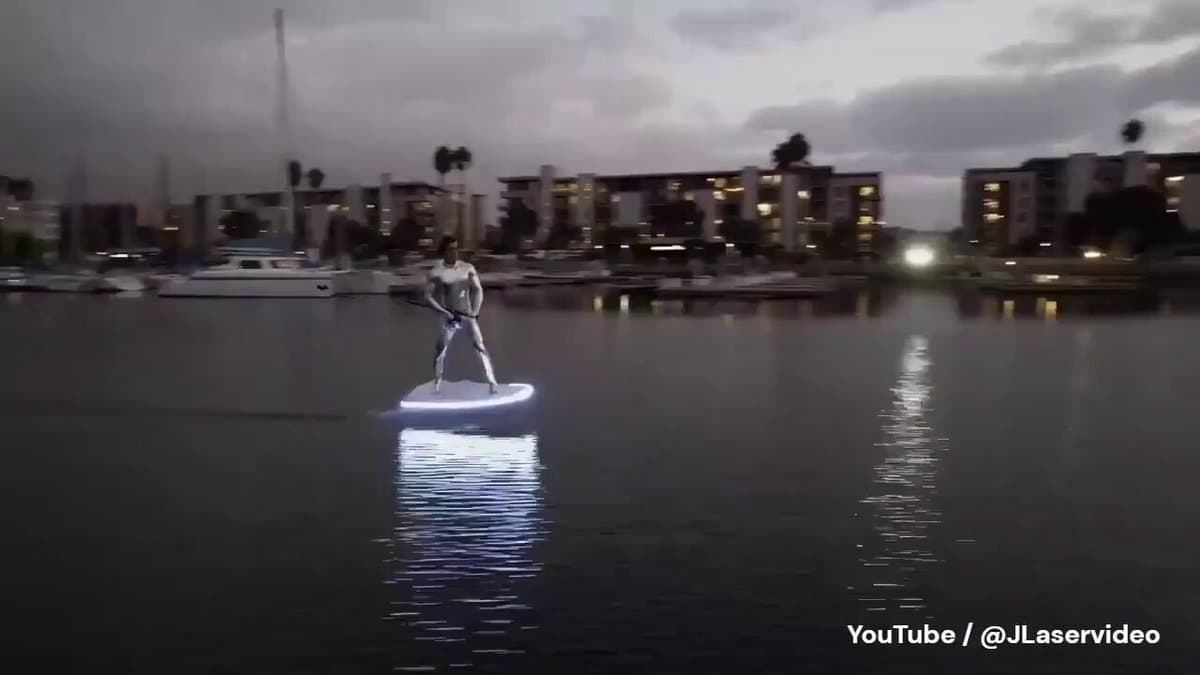 Handcrafted Hoverboard Gives You Real‑Life Hero Feel