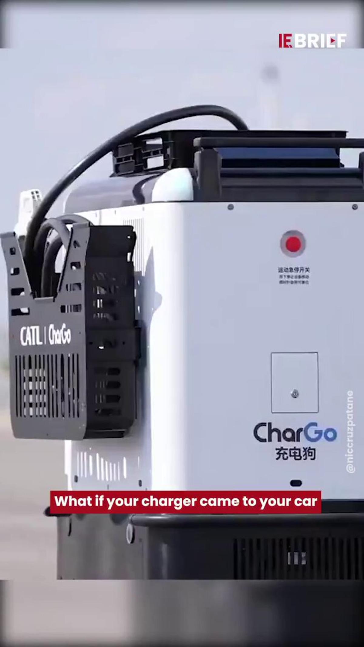 CATL Launches Autonomous Robot for On-Demand EV Charging