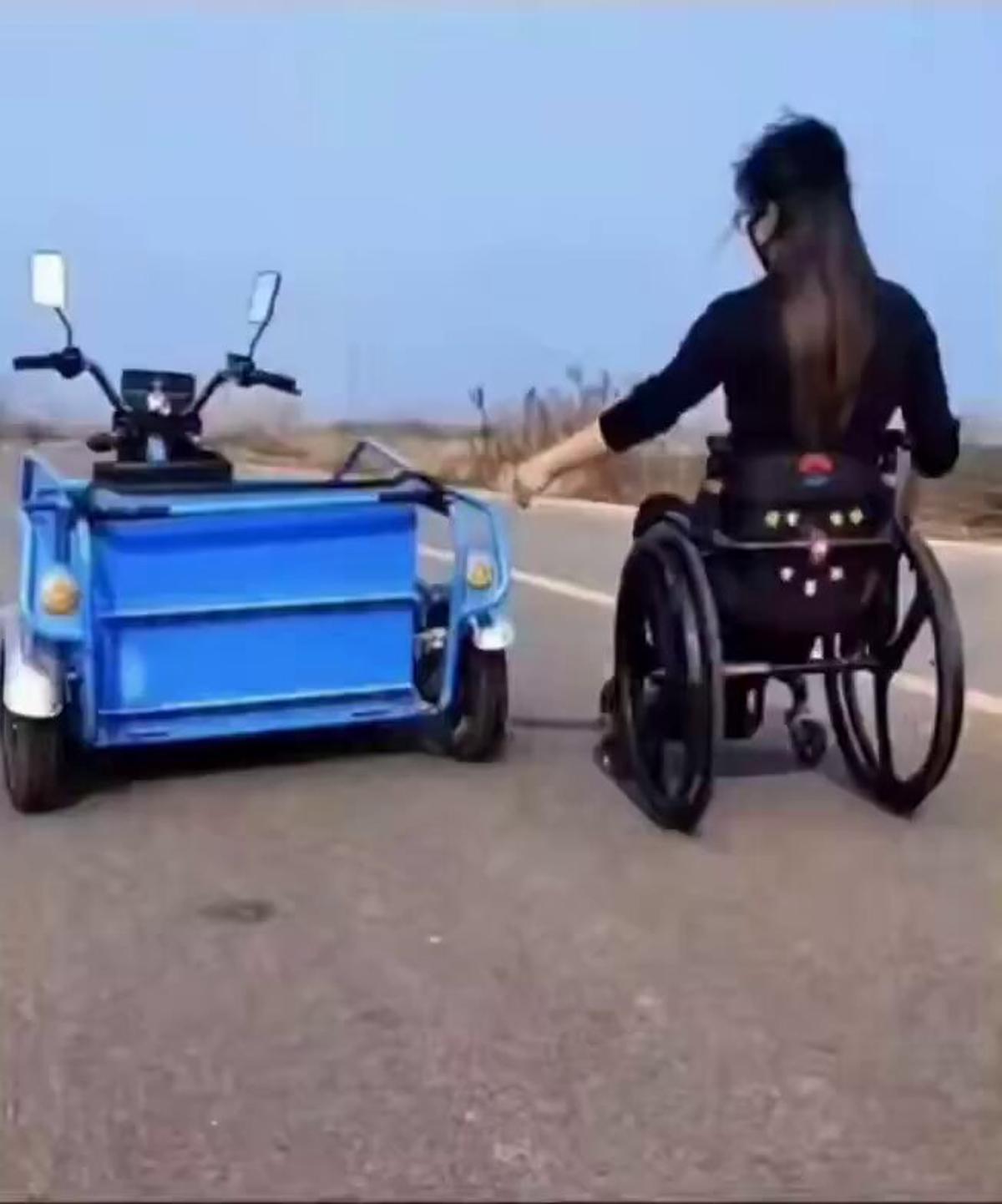 Electric Trike Enables Easy Wheelchair Access for Everyone