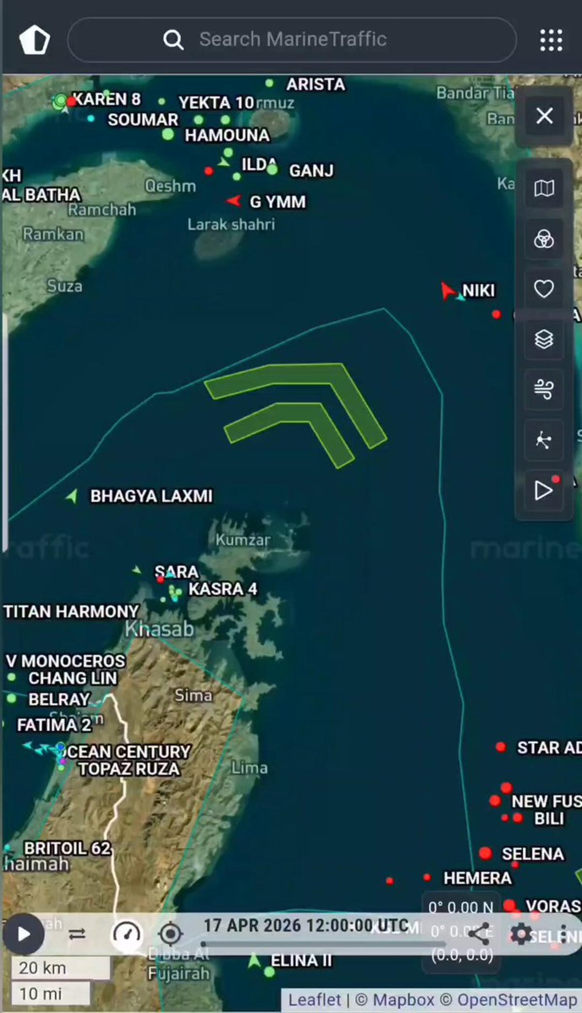 Massive Ship Breakouts Signal Rising Tension in Hormuz