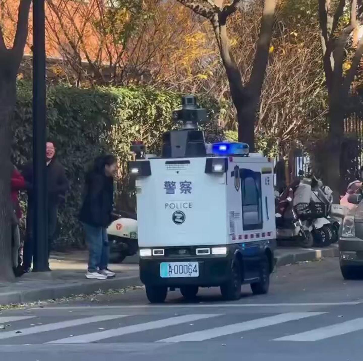 China Rolls Out Autonomous Police Cars for Constant Surveillance