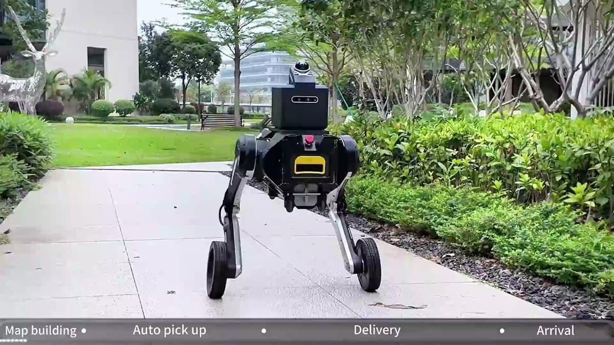 D1 Enables Fully Autonomous Campus Last‑Mile Delivery