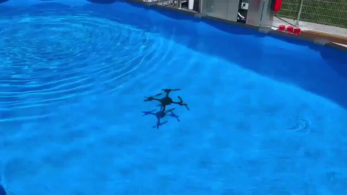 Student Creates Dual-Mode Drone for Air and Water