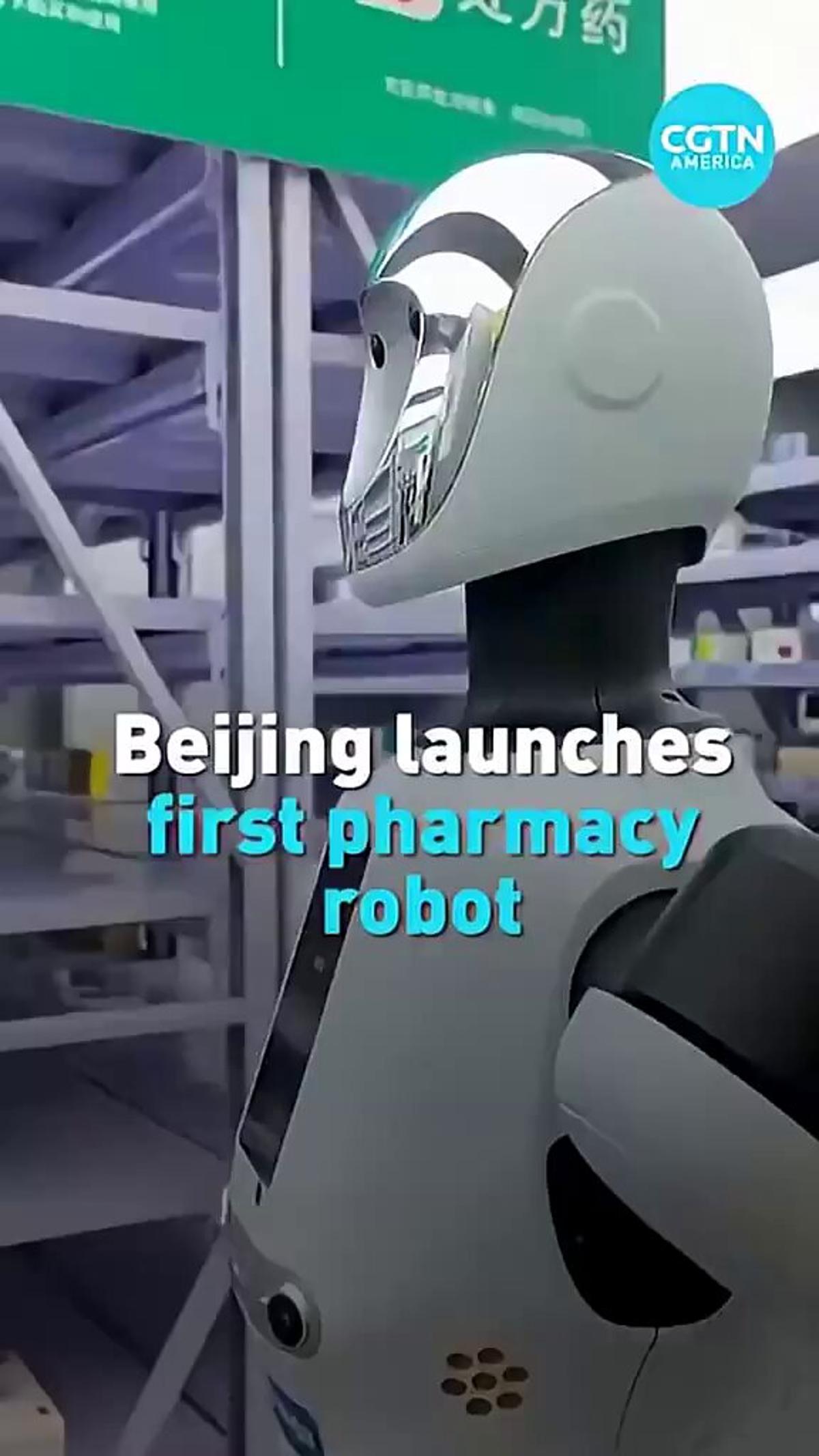 China Debuts Pharmacy Robot Processing 370 Orders Daily
