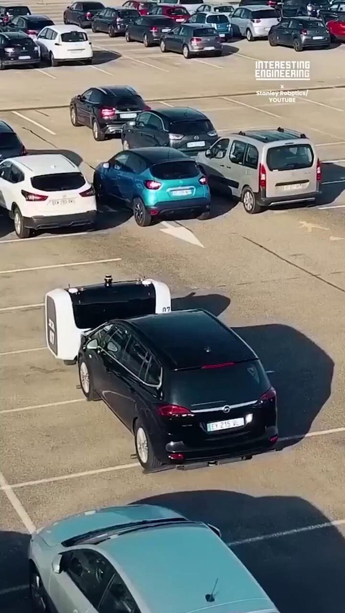 Robot Valet Eliminates Parking Stress Completely