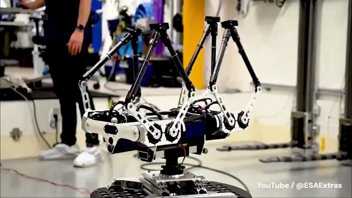 Quadruped Robot Masters Low-Gravity Off-World Mobility