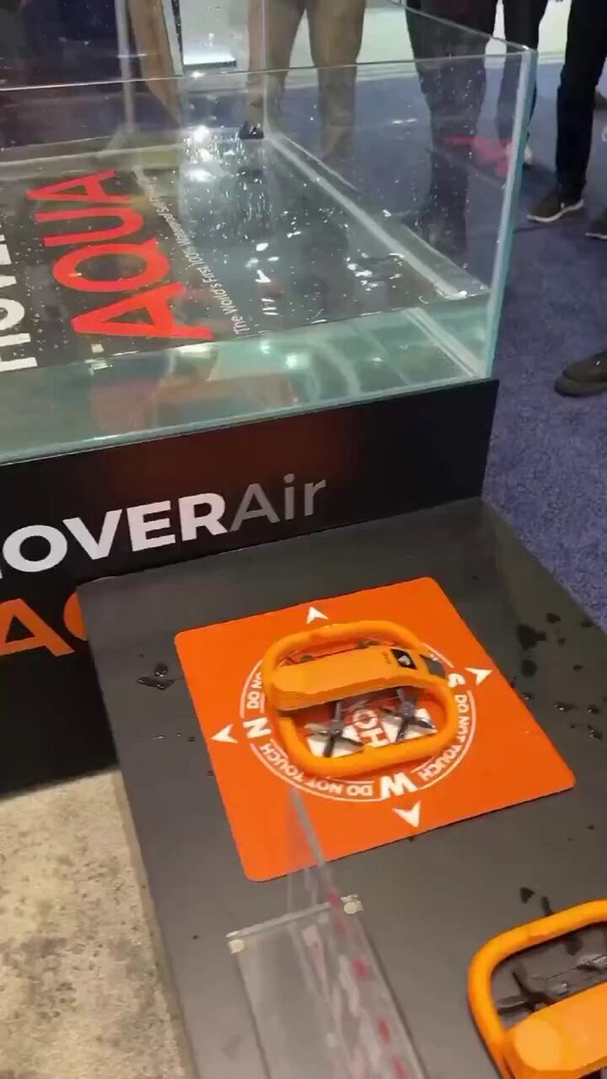 Self‑Flipping Drone Takes Off Directly From Water