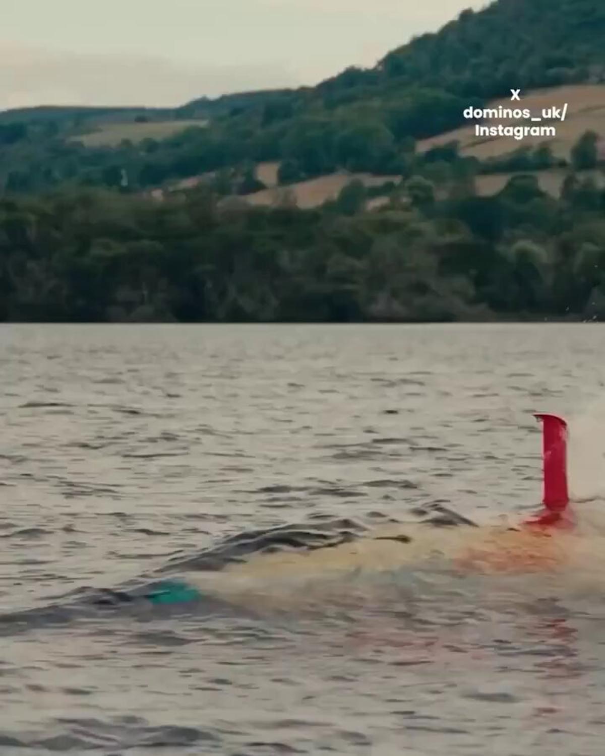 Domino’s Tests Submarine Pizza Delivery in UK