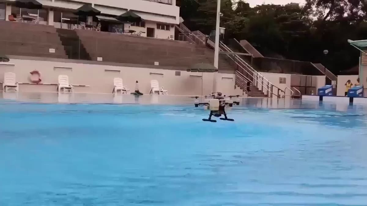 TJ-FlyingFish Drone Soars High, Dives Deep