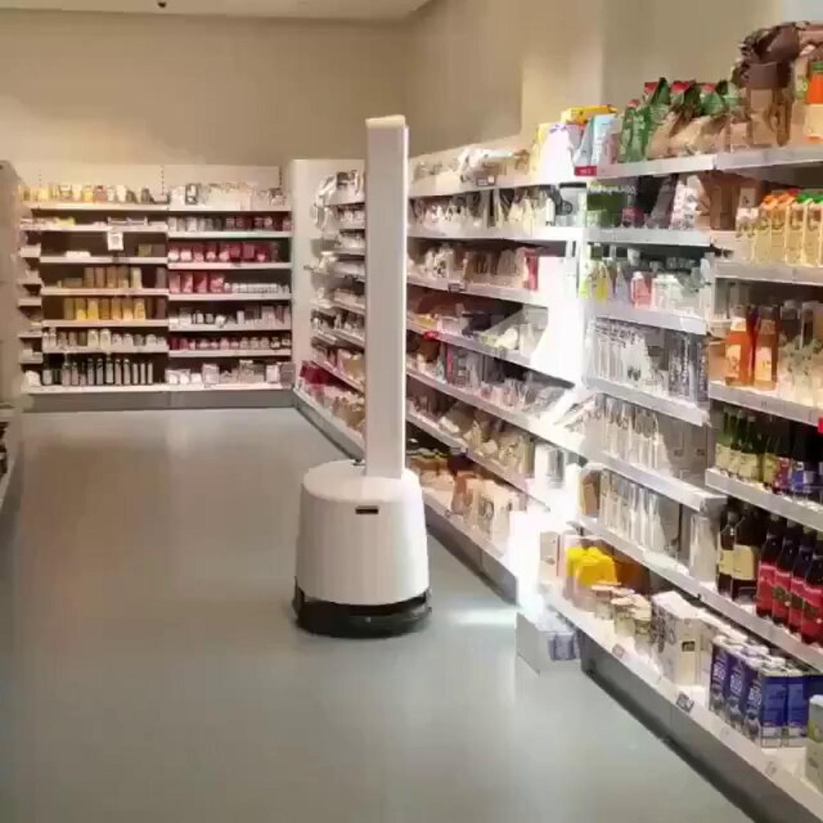 Robots Create Digital Twins of Dm Stores at Night