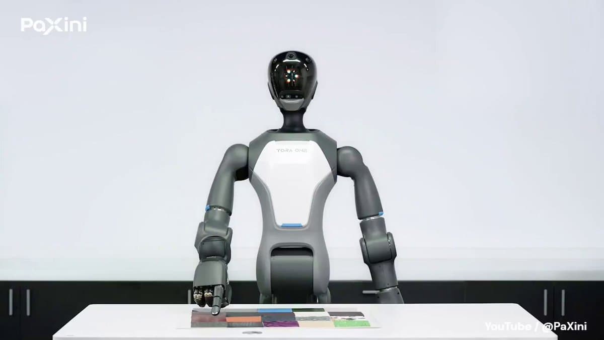 Robot Hand Gains Vision to Complement Tactile Sensing