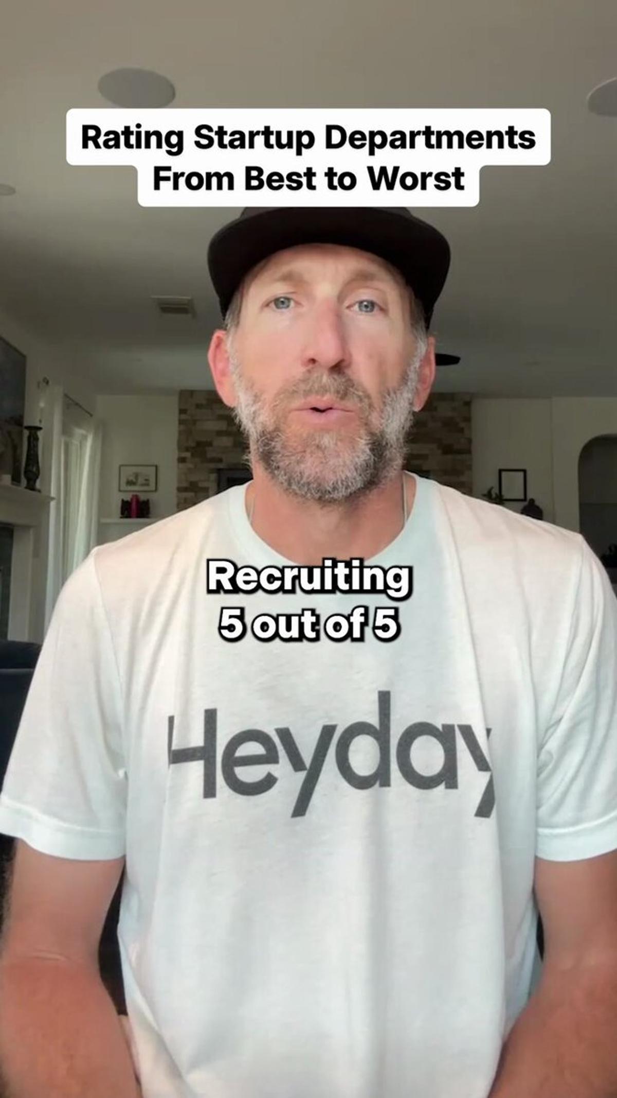 Recruiting Is the Foundation; Other Departments Support Growth