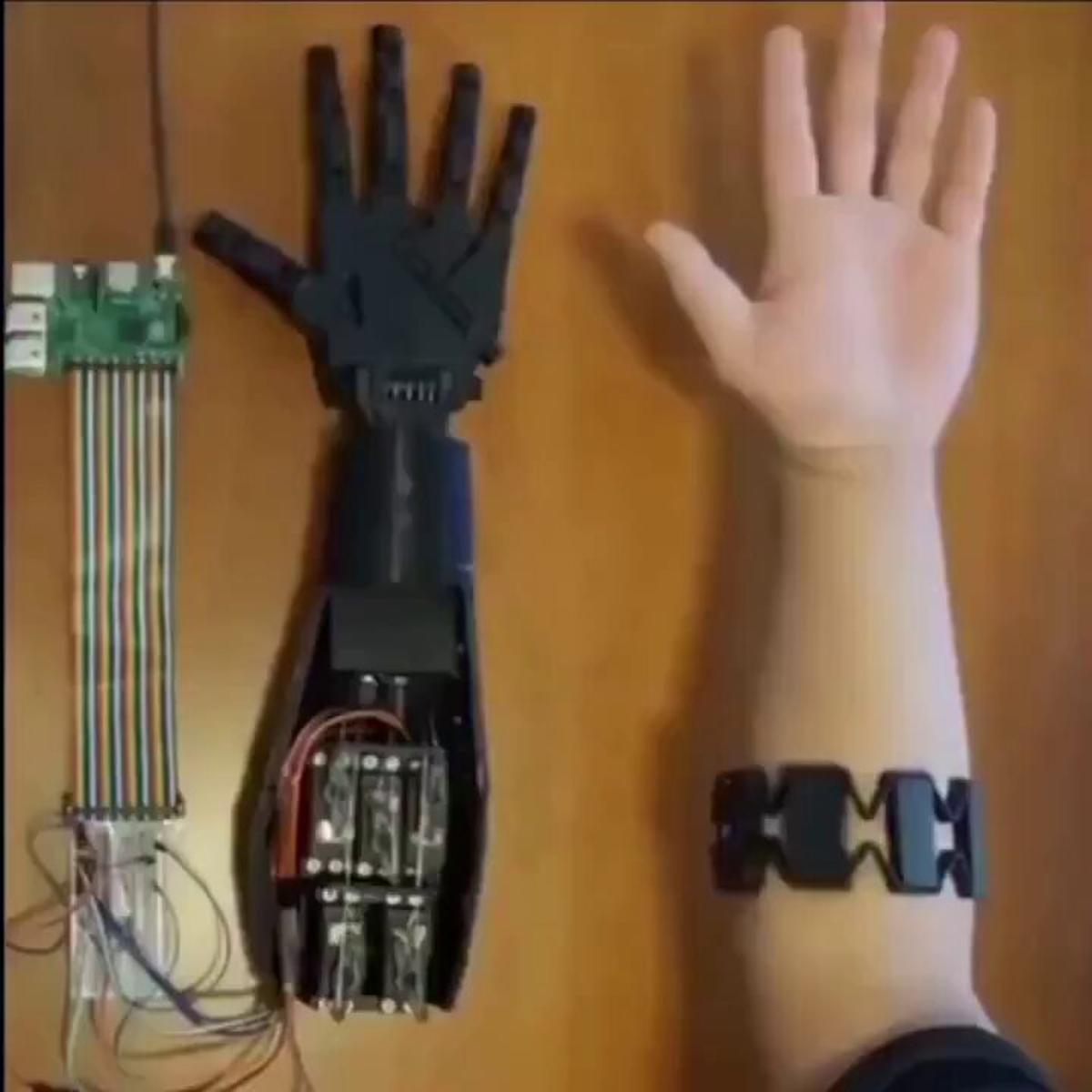 3D‑Printed Robotic Hand Replicates Human Gestures Instantly