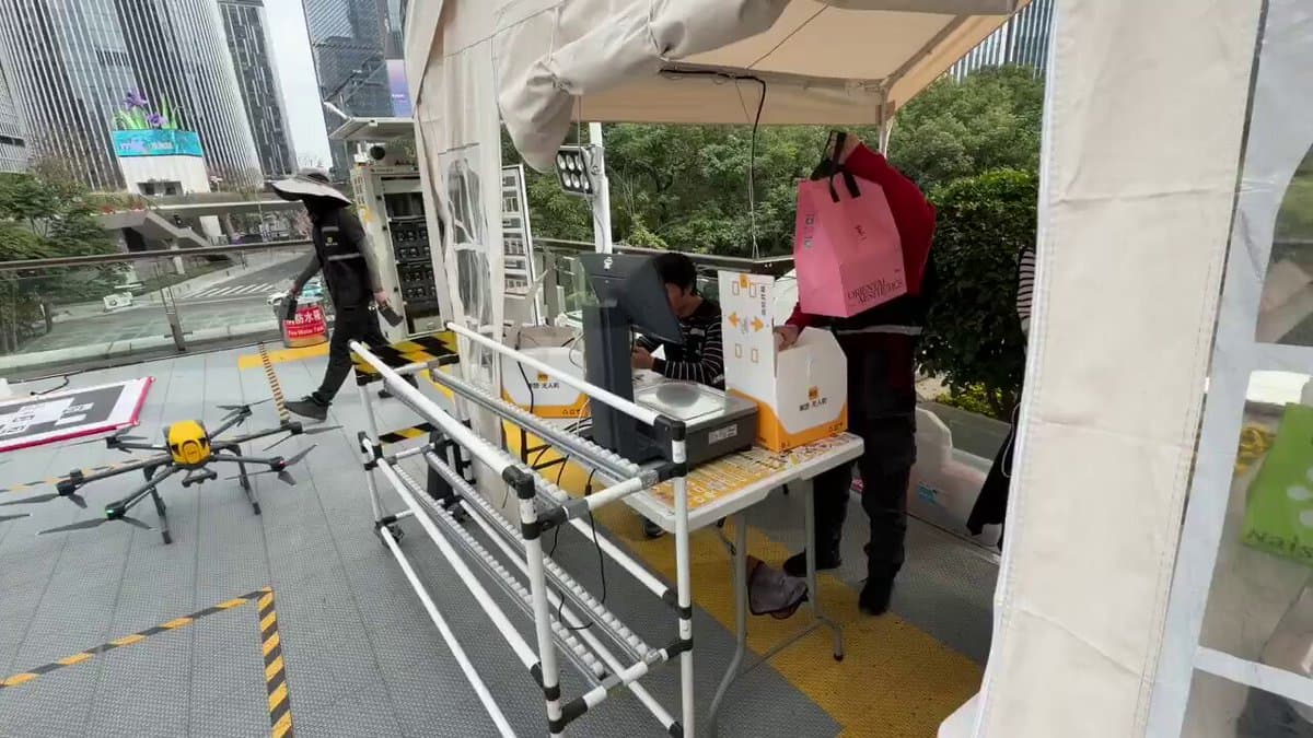 Meituan Launches Drone Hub, Reshaping Shenzhen Logistics