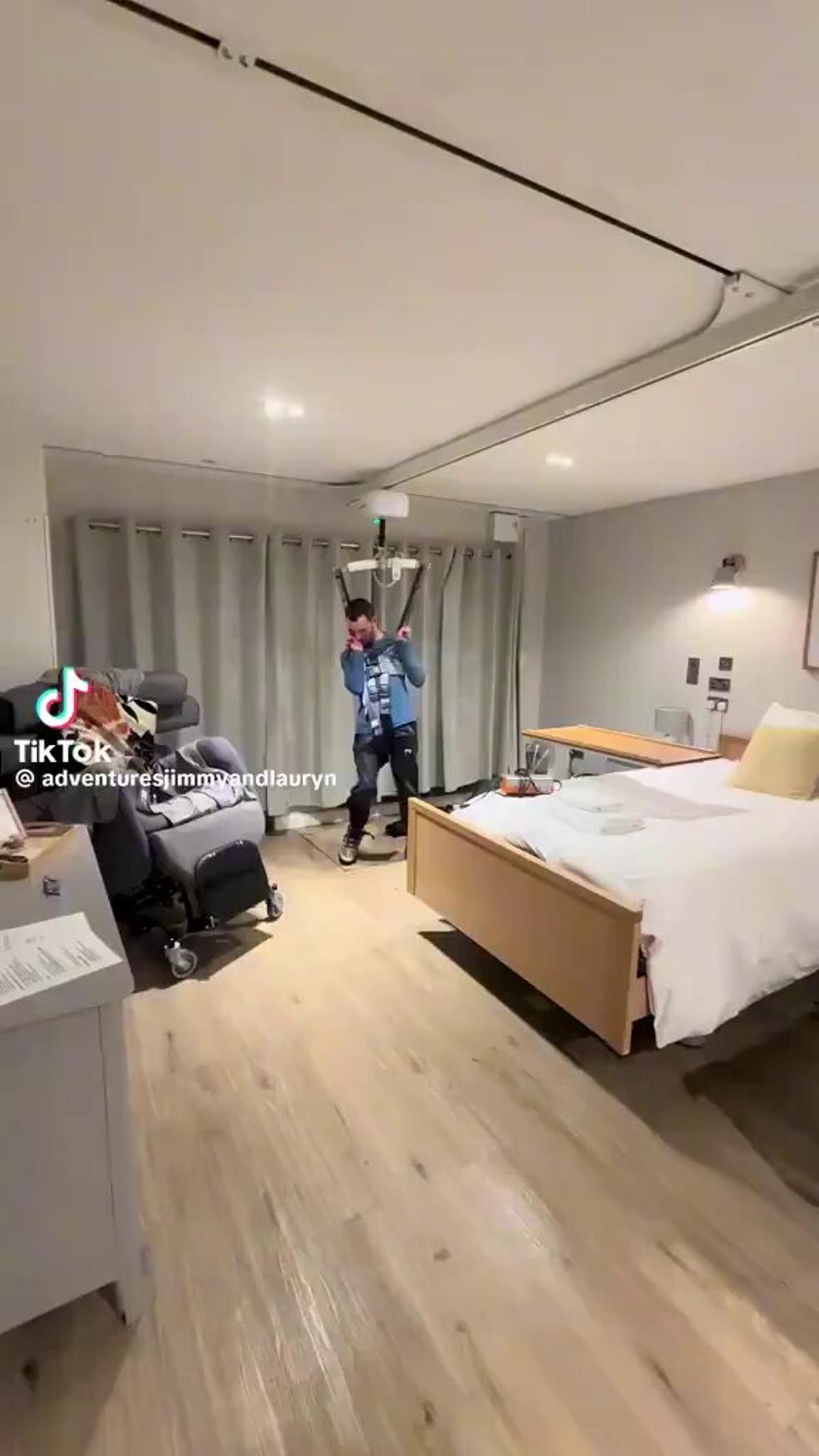 Ceiling Rails Empower Wheelchair Users at Home