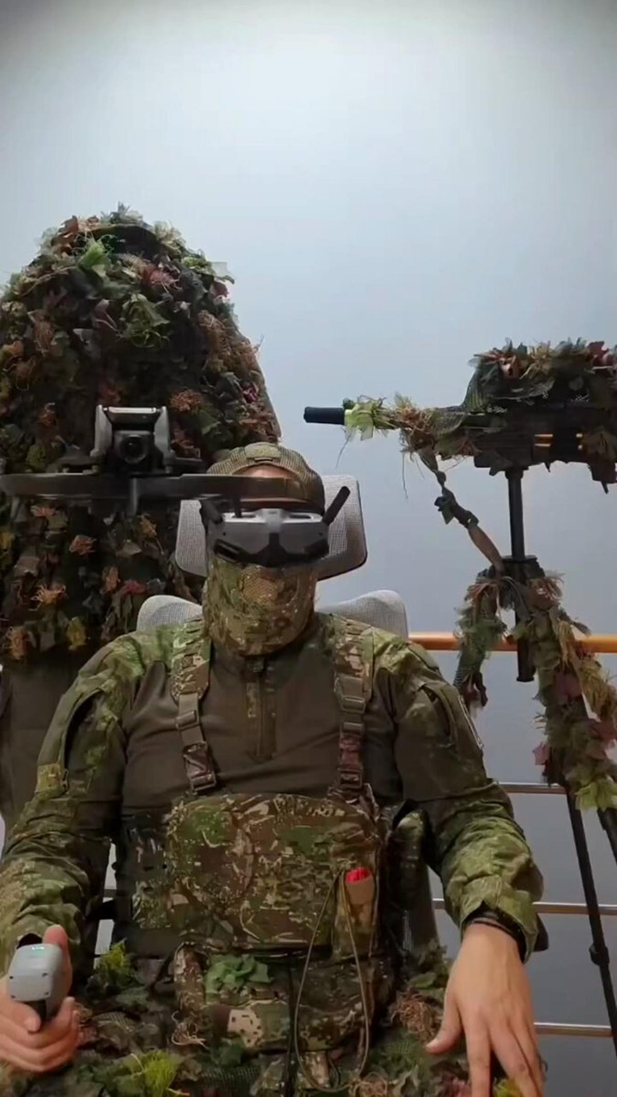 Soldiers Experience Combat Through First-Person Drone Perspective