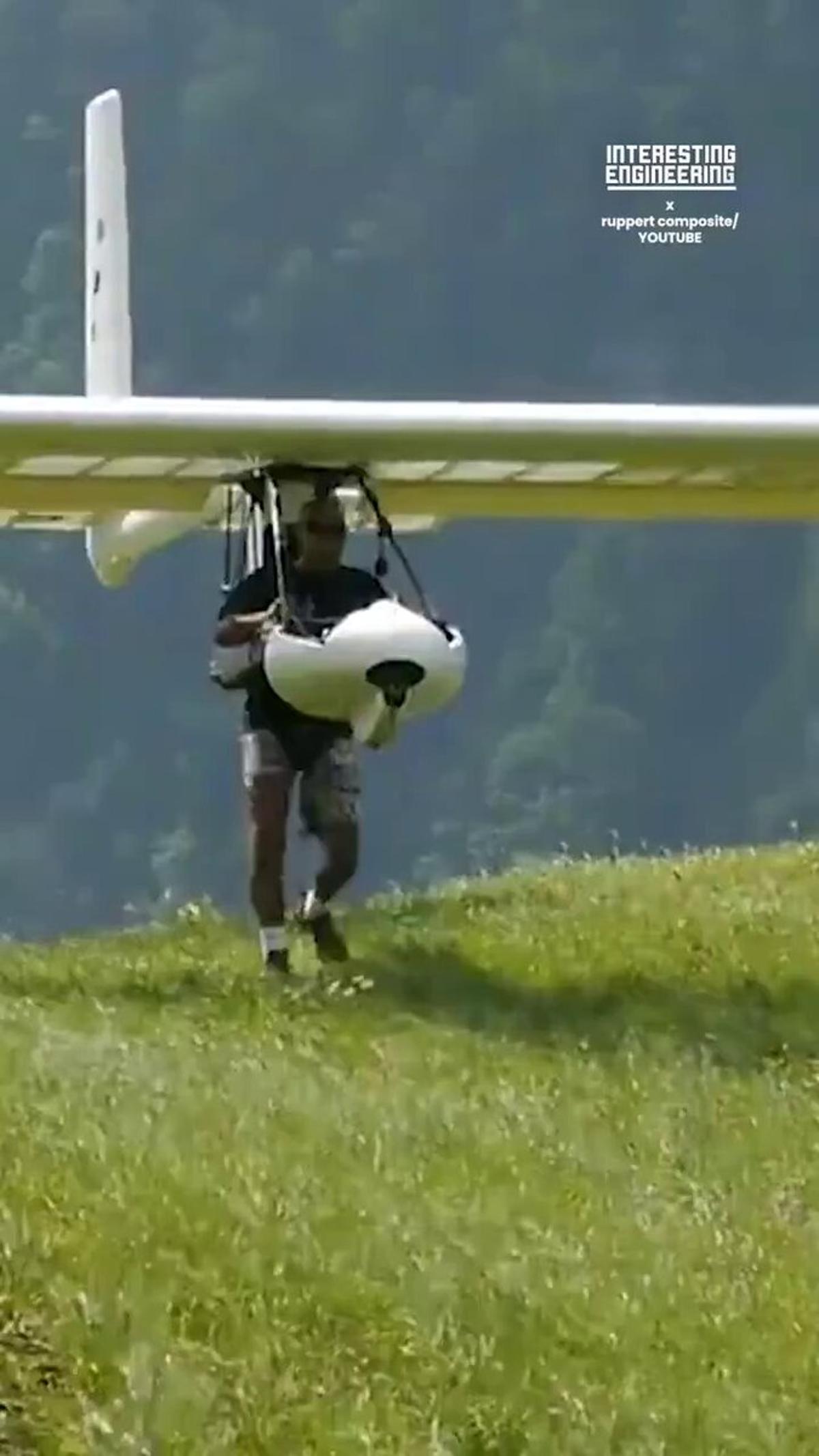 Hang Glider Prototype Proves Human‑Glider Fusion Works