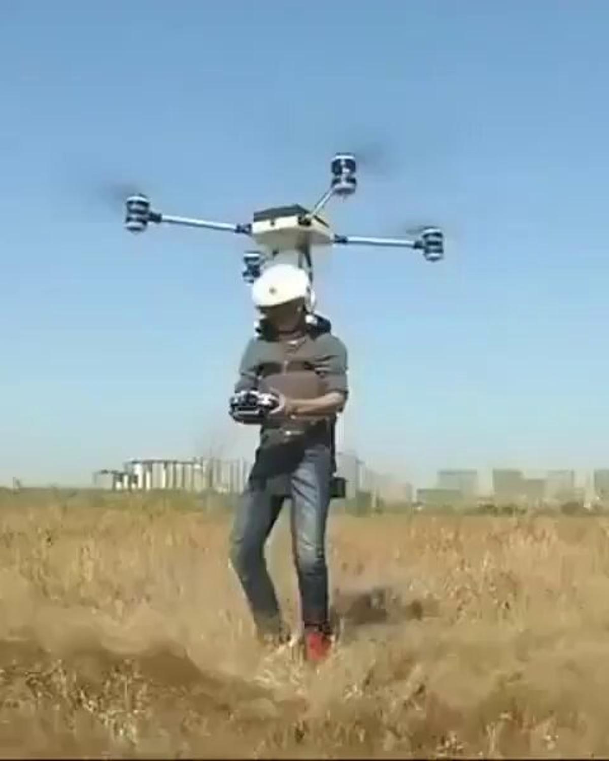 Chinese Farmer Spends 15 Years Building His Own Aircraft