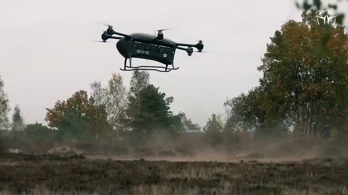 German Multicopter Delivers Heavy Payloads for Fast Rescue