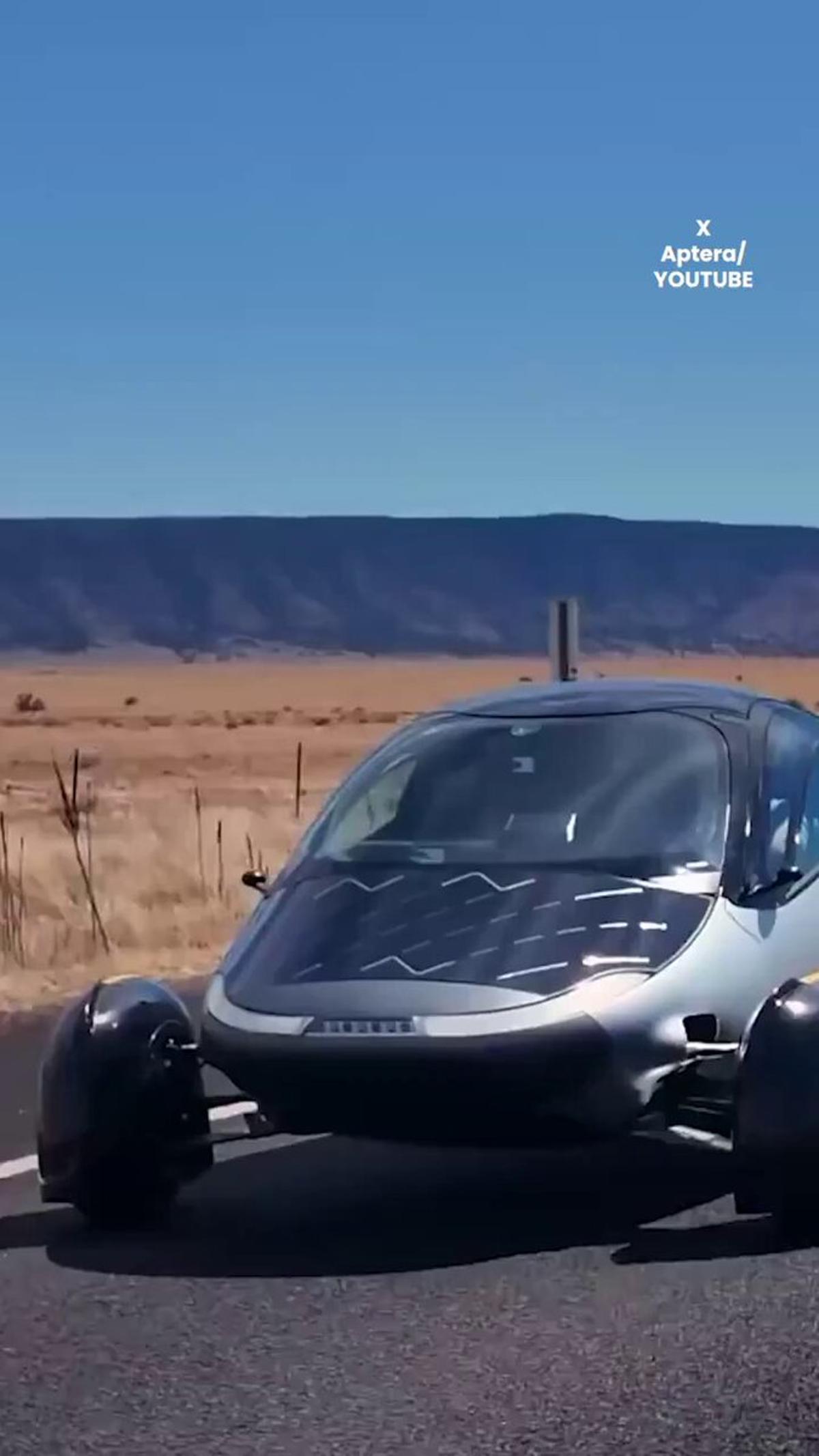 Aptera Launches Solar EV that Charges on the Move