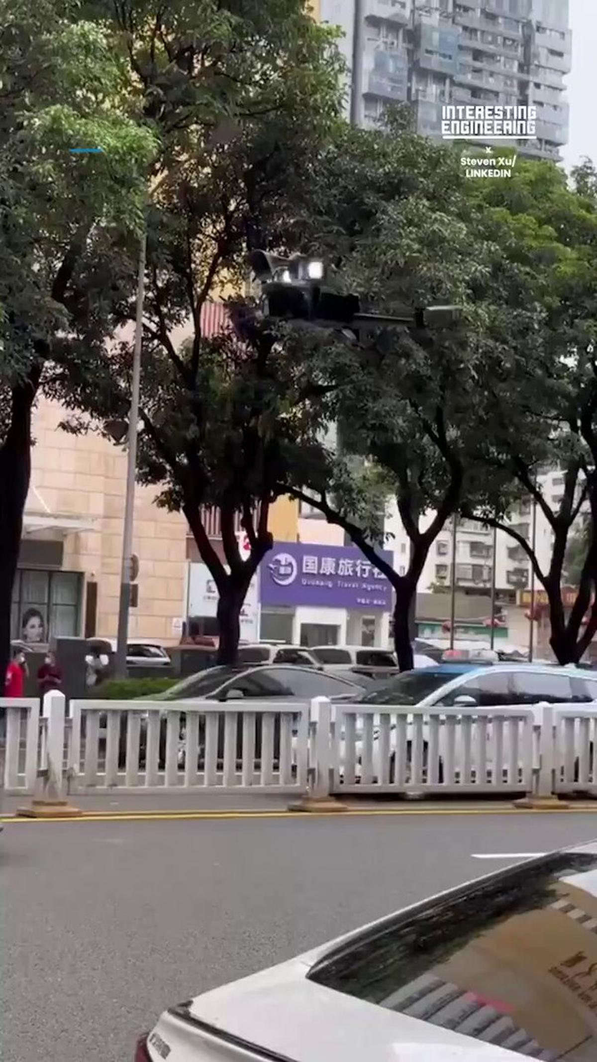 AI Drones Patrol Chinese Roads, Catch Violations Live