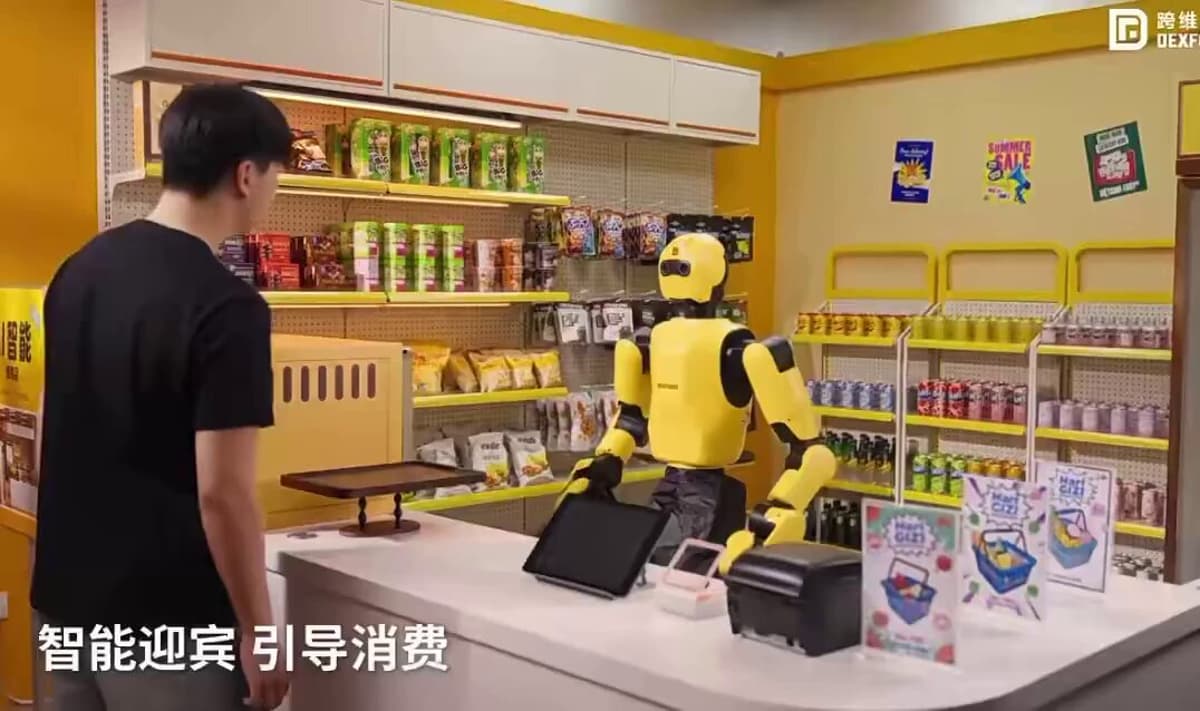 Shenzhen's DEXFORCE Launches AI-Powered Retail Robots