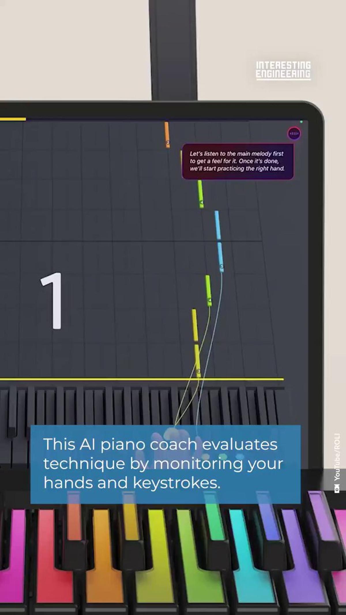 AI Coach Tracks Hands to Teach Piano Live