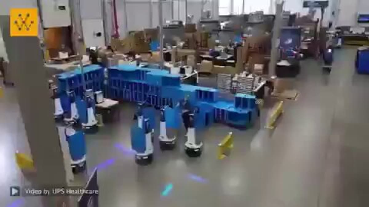 UPS Partners with Locus Robotics to Revolutionize Healthcare Logistics