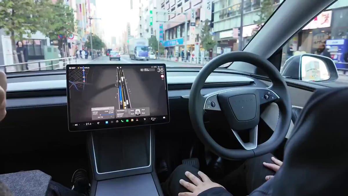 Tesla Trials Full Self-Driving Model Y in Japan
