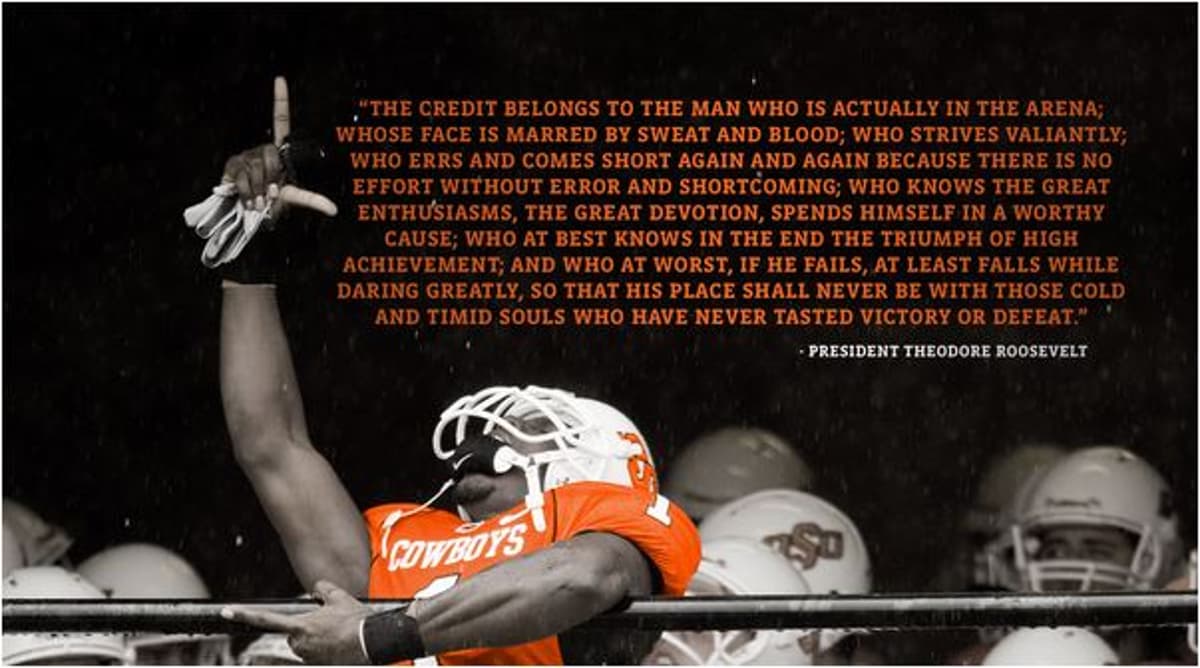 True Credit Belongs to Those Who Step Into the Arena