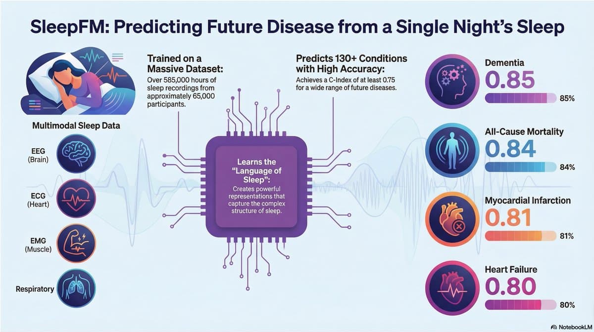 AI Predicts Hundreds of Diseases Years Ahead From Health Data