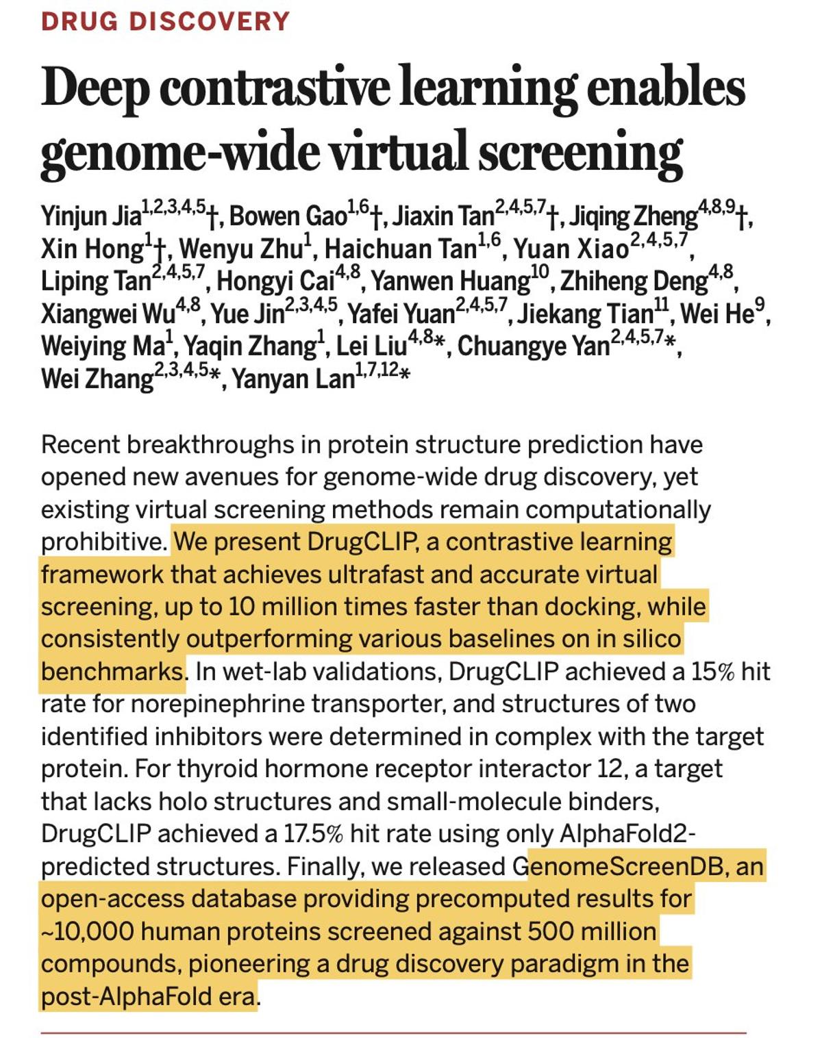 AlphaFold Sparks Surge in Genome-Wide Drug Discovery